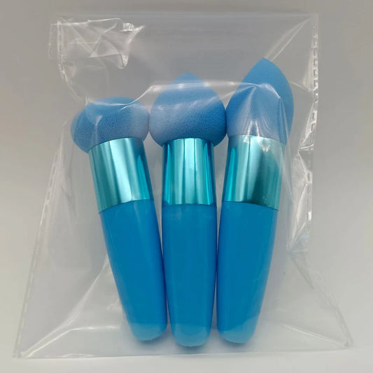 Pinceau Maquillage - PowderCosmeticBrushes™ - Bleu