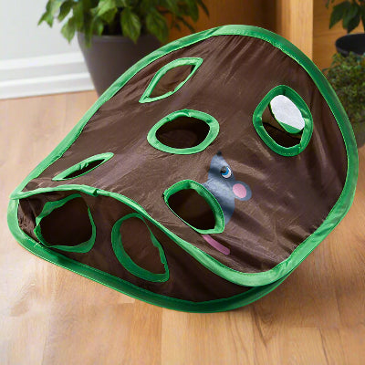 Jouet Interactif Chat - FelineFunTent™ - Marron