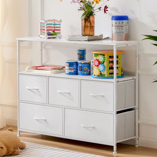 Meuble Salon - NewFabricStorage™ - Blanc