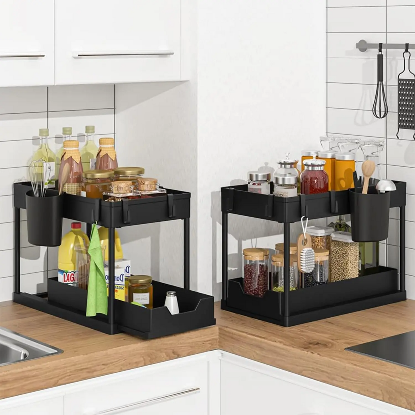 Étagère de Rangement - UnderSinkOrganizers™