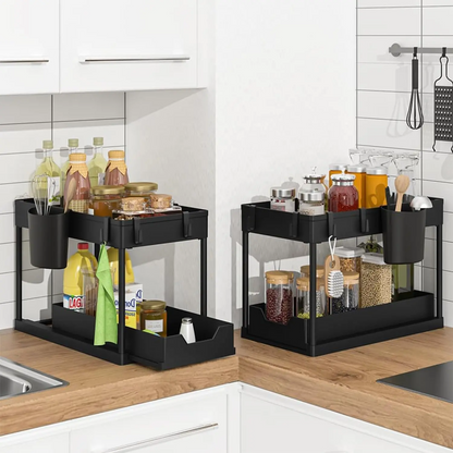 Étagère de Rangement - UnderSinkOrganizers™