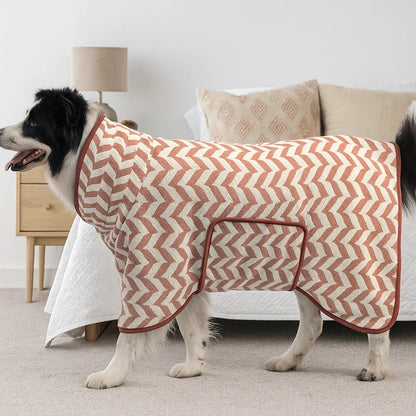 Peignoir pour Chien - PawDryRobe™ - Marron