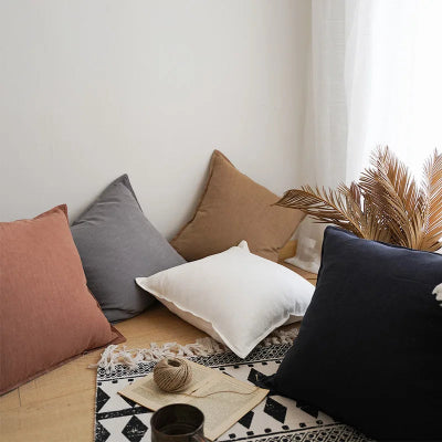 Housse de Coussin - CozyLinenTouch™