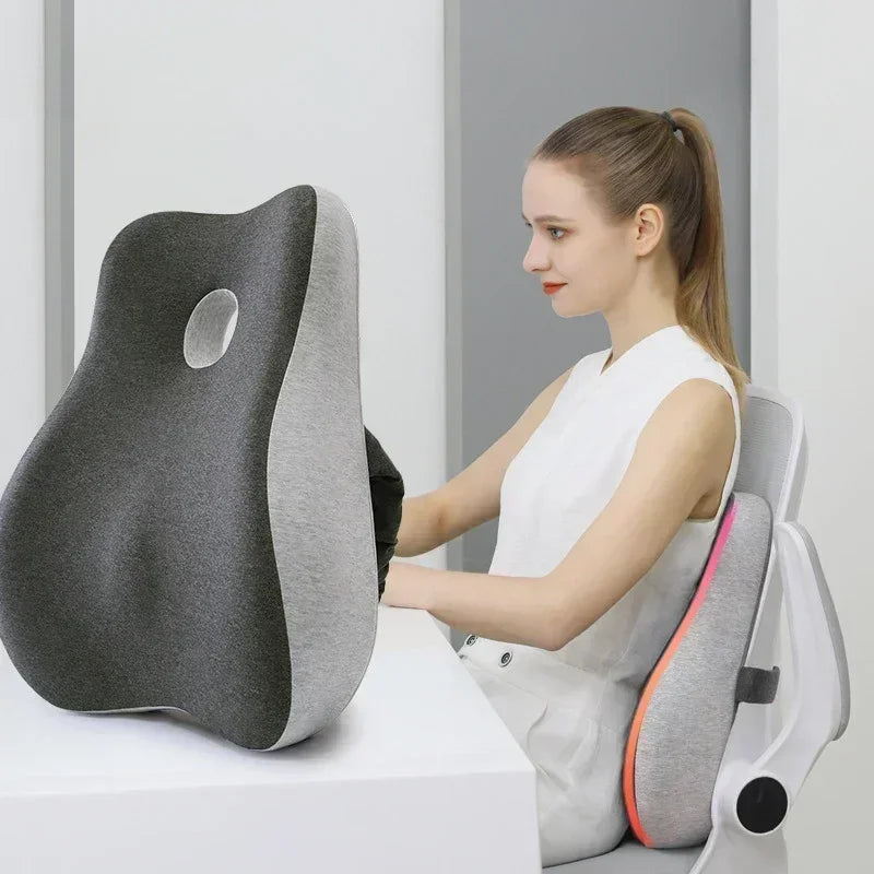 Coussin de Chaise - OfficeChairCushion™ - Gris Mixte