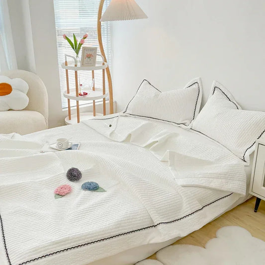 Couette Été - CottonSummerQuilt™ - Blanc
