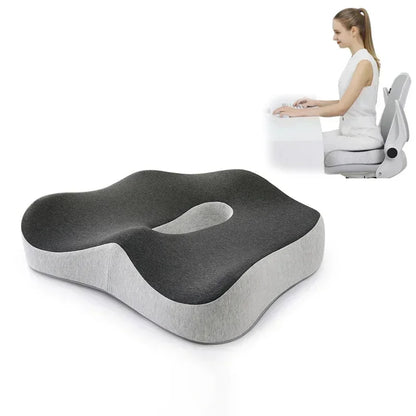 Coussin de Chaise - OfficeChairCushion™ - Gris Mixte