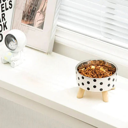 Gamelle Chat - CatBowl™ - Pois
