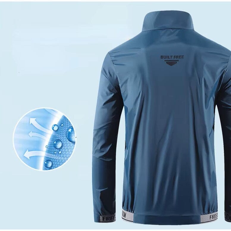 Coupe Vent Velo - WindbreakerCyclingJacket™ - Bleu