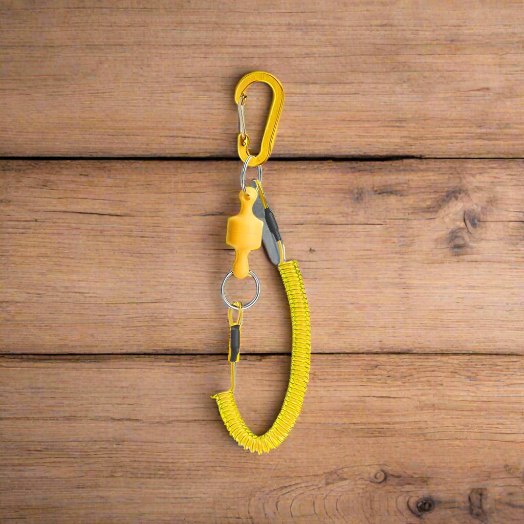 Lanière de Pêche - AquaLanyard™ - Jaune