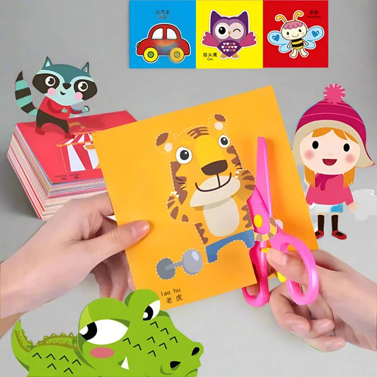 Papier Découpé à la Main - CraftKids™