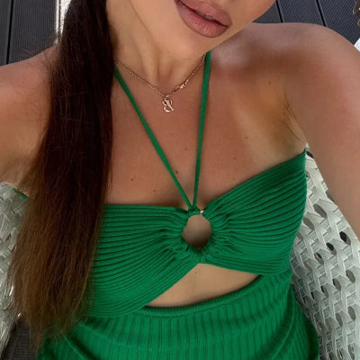 Robe - CurveKnit™ - Vert