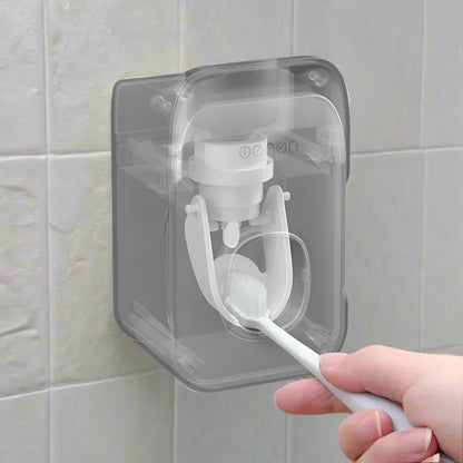 Porte Brosse à Dent Mural - CleanClick™ - Gris