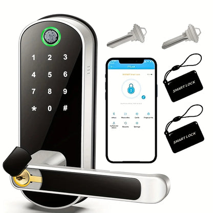Serrure Connectée - SmartLockSecurity™ - Argenté