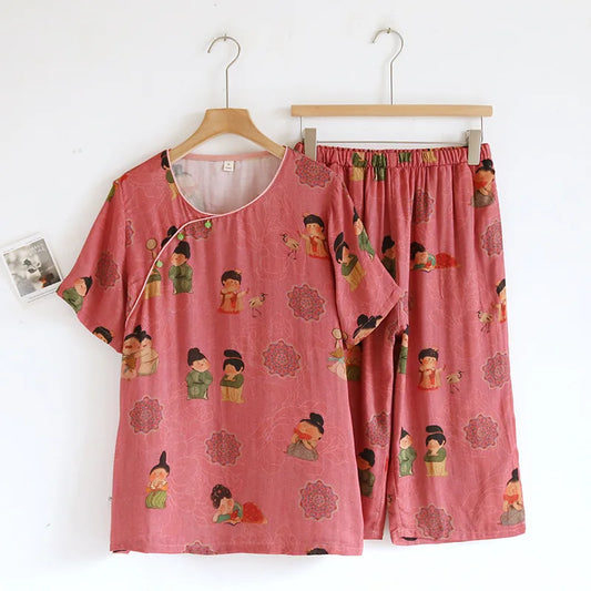 Pyjama Femme - CozyBambooPajama™ - Rose Foncé