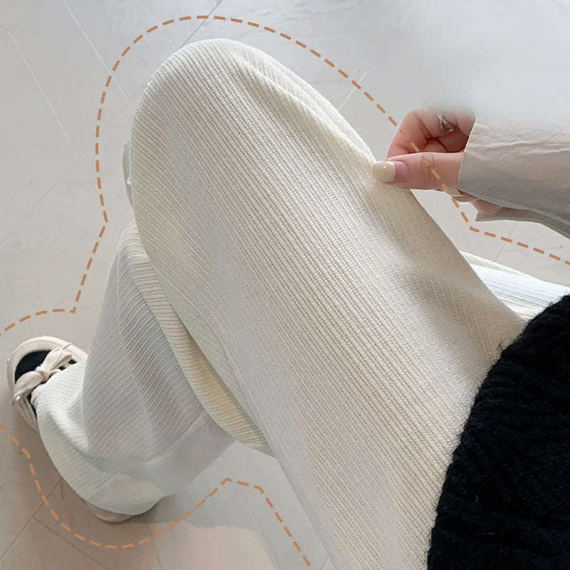 Pantalon de Grossesse - MaternityStraightPants™ - Blanc