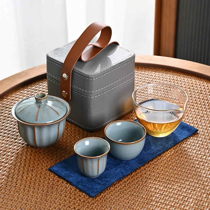 Service à Thé Céramique - TravelTea™