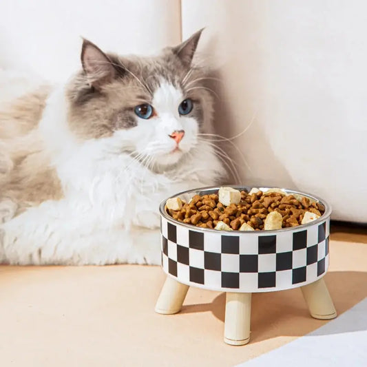Gamelle Chat - CatBowl™ - Damier