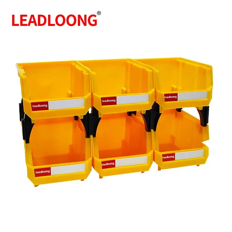 Bac de Rangement en Plastique - GarageBin™ - Jaune