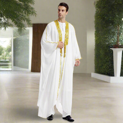 Caftan Homme - JubbaElite™ - Blanc