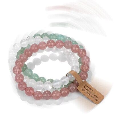 CrystalBracelets™ - Rose Menthe