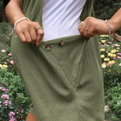 Salopette de Grossesse - MaternityJumpsuit™ - Vert