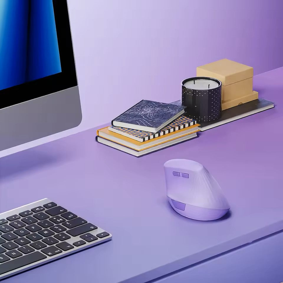 Souris Verticale - ErgoClickPro™ - Violet