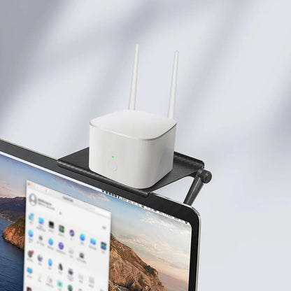 Étagère de Rangement - MonitoHomeShelf™ - Noir