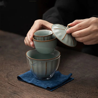 Service à Thé Céramique - TravelTea™