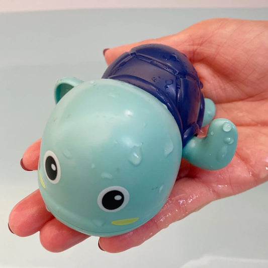 Jouet bain bébé - NewBabyBathToys™ - Tortue bleu