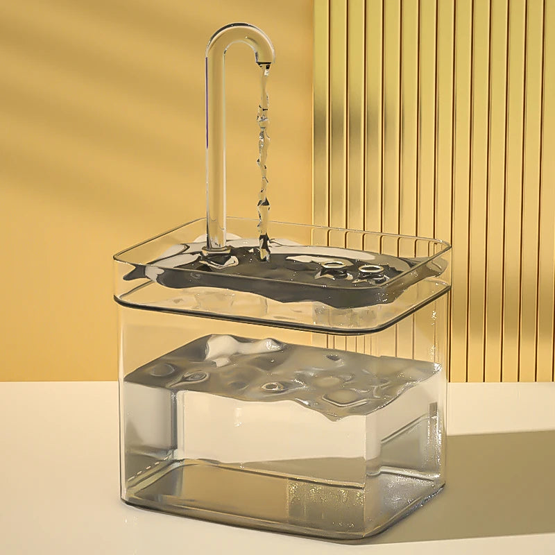 Fontaine A Eau Chat - CatWaterFountain™ - Transparent