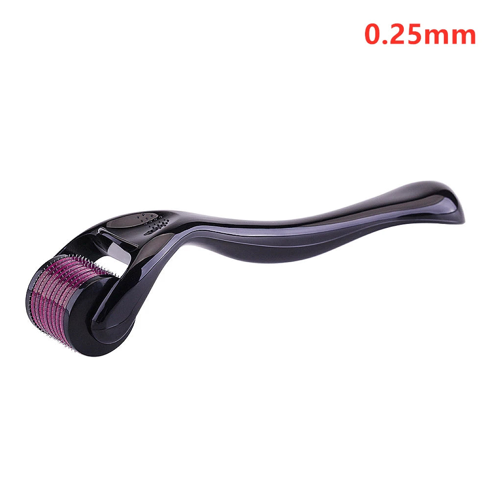 Dermaroller Barbe - BarbeRoll™ - Noir & Rose