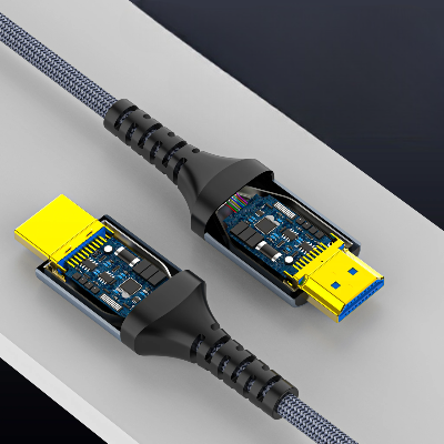 CABLE HDMI - FiberHD™ - Gris
