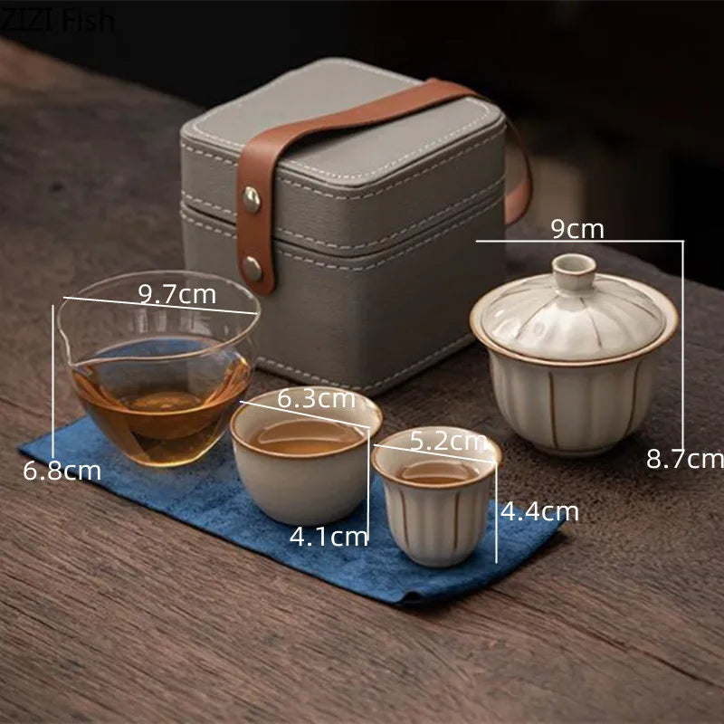 Service à Thé Céramique - TravelTea™