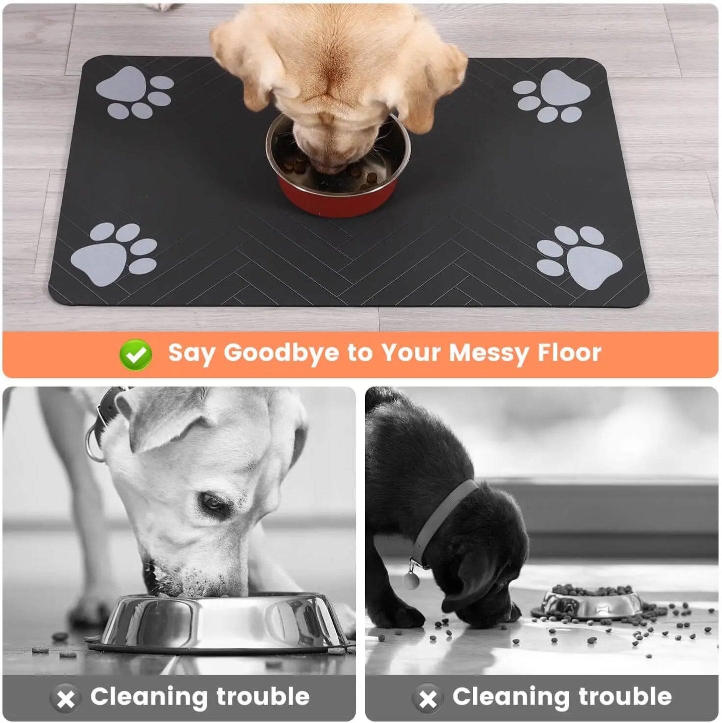 Tapis en Silicone - MatClean™ - Beige