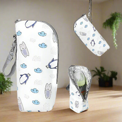 chauffe biberon - WarmiTote™ - Pinguin