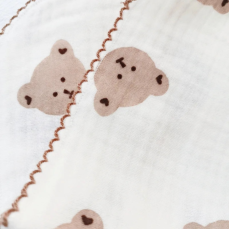 SERVIETTE POUR BEBE - CottonBabyTowel™ - Ours