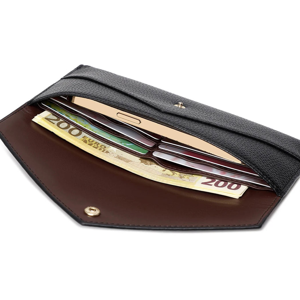 LitchiSecur™ – Portefeuille en cuir