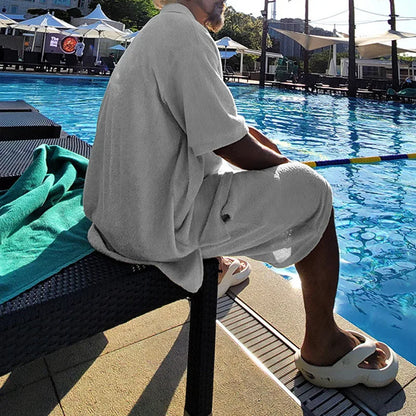 Ensemble Été Homme - CoolTowelSet™ - Gris