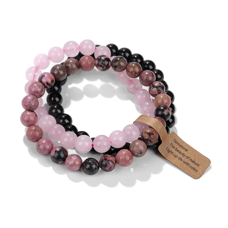CrystalBracelets™ - Rose Noir