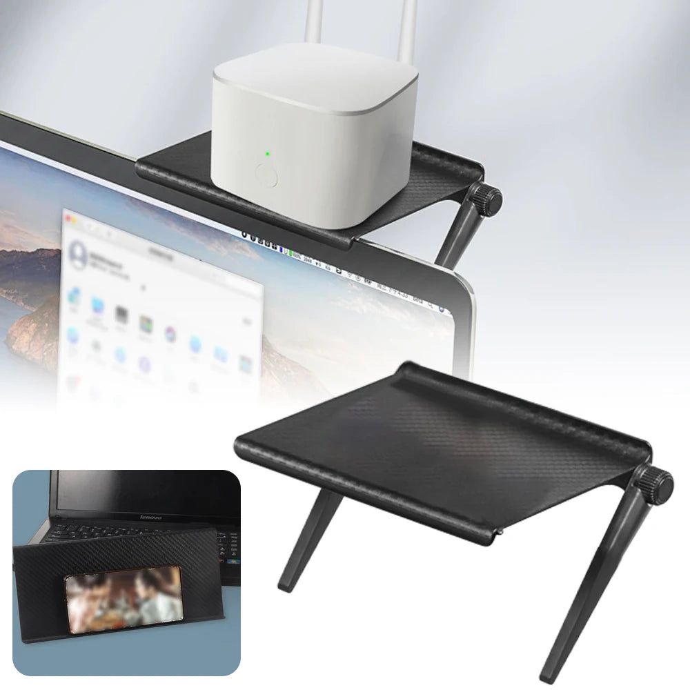 Étagère de Rangement - MonitoHomeShelf™ - Noir
