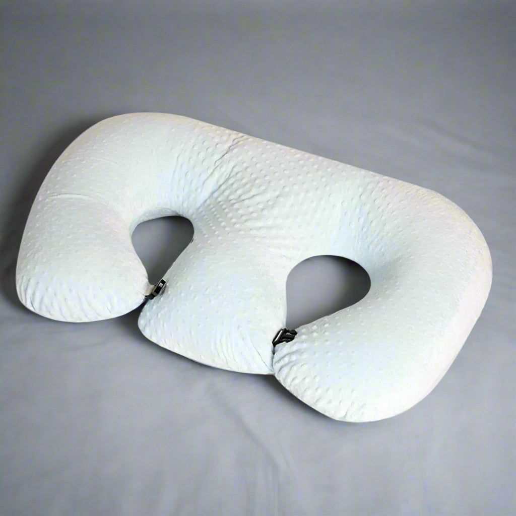 Coussin d'Allaitement - TwinCuddle™ - Bleu Ciel
