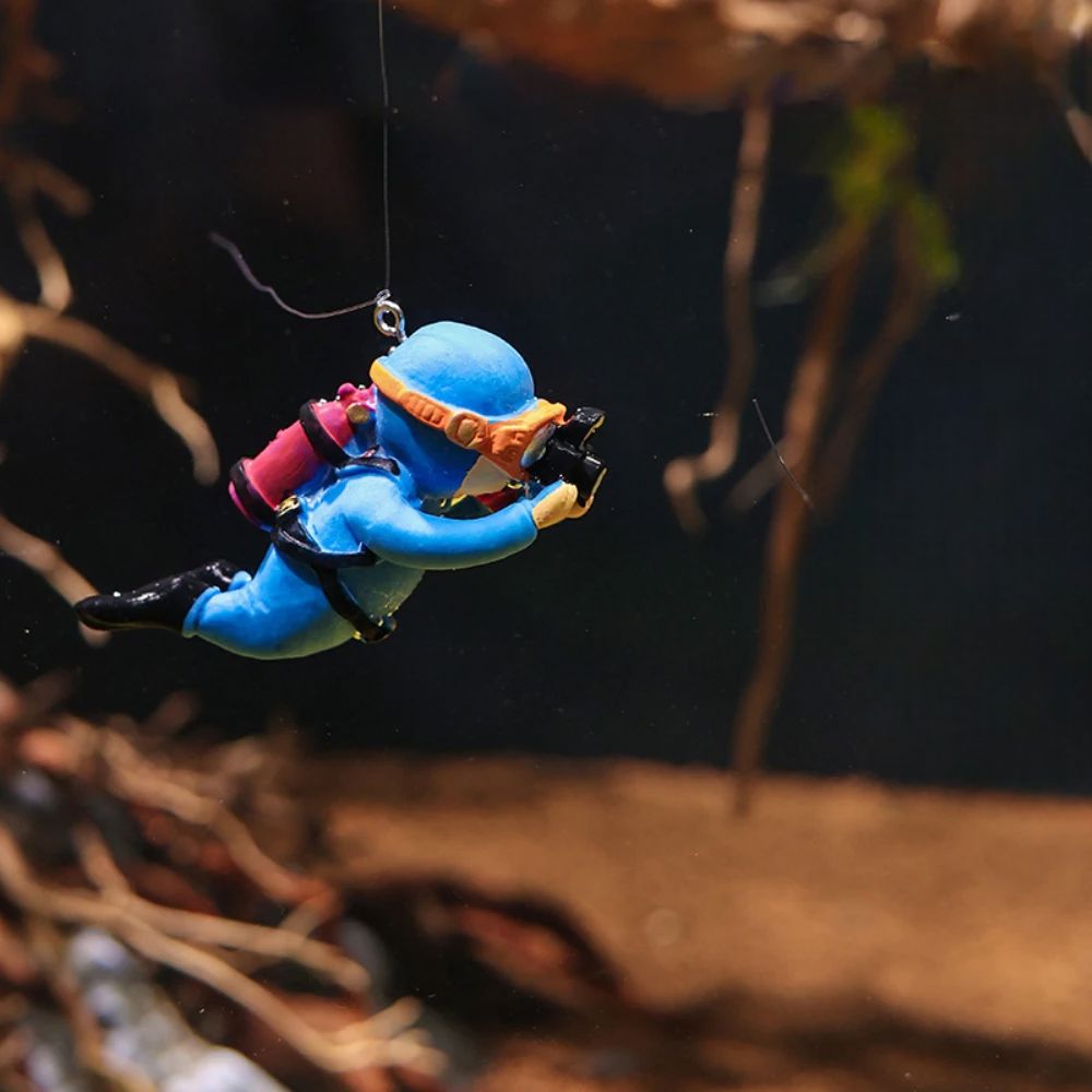 LuminousMiniDiver™ - Photographe Bleu