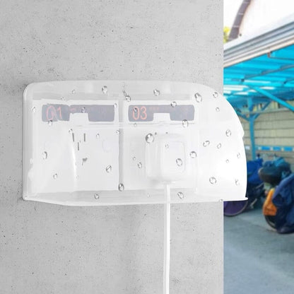 Boite Etanche Electricite - ElectricPlugRainproofCover™ - Transparent