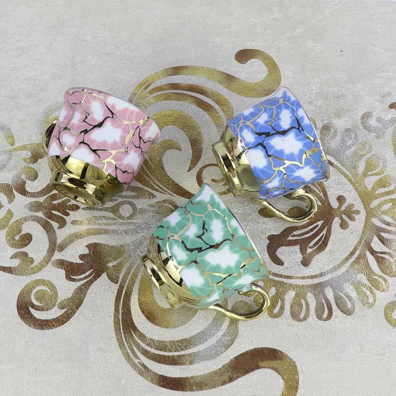 Service à Café - GoldenEdgeElegance™