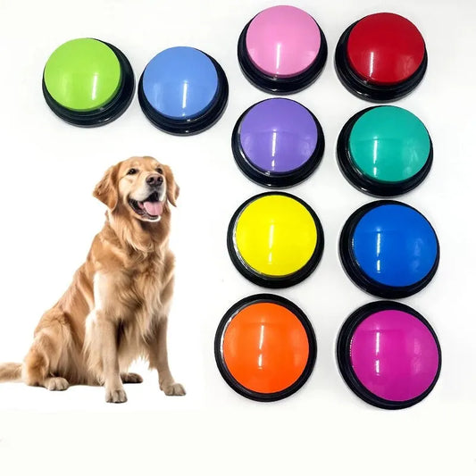 Jouet Interactif pour Chien - ChienParlant™ - Ensemble Multicolore