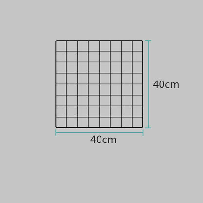 Rangement Mural - ClutterGrid™ - Grille Noire