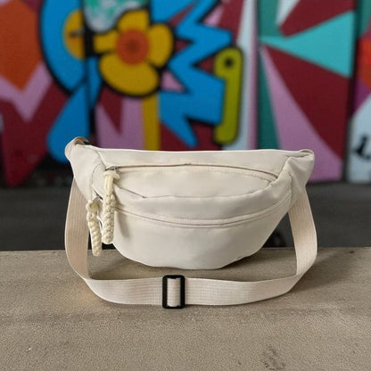 Sac Banane - UrbanCrossBodyBag™ - Blanc