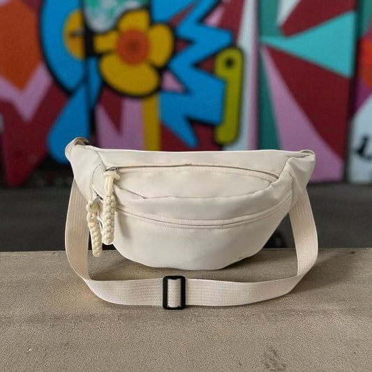 Sac Banane - UrbanCrossBodyBag™ - Blanc