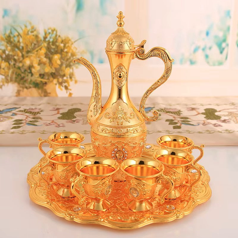 Cafetière Turque - VintageTurkCoffeeSet™ - Doré