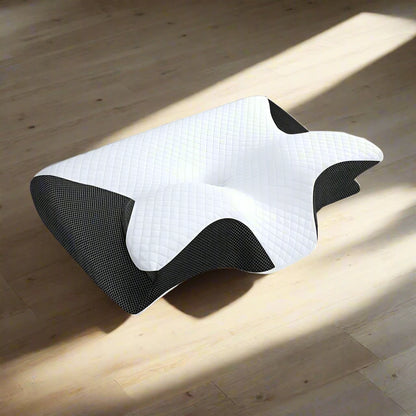 Oreiller Ergonomique Cervical - FoamCervicalPillow™ - Noir